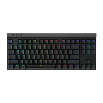 Logitech G515 TKL Wired Gaming Keyboard – Low‑Profile GL Switches, Tenkeyless Design, LIGHTSYNC RGB, KEYCONTROL Customization, PBT Keycaps, Black