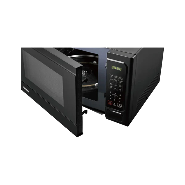 Toshiba Microwave - 34L - 1100 Watt - With Grill - Black - (MM-EG34P(BK))