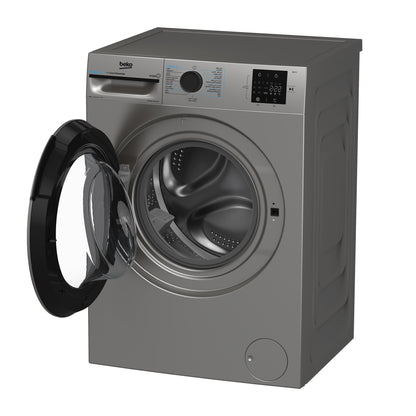 Beko Washing Machine 1200 RPM 8 kg Gray Inverter A+++(BM3WFU38200BS)