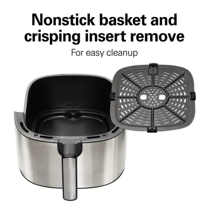 Hamilton Beach Digital Air Fryer with Nonstick Basket 5.6L, 1700 Watt (35075-ME)