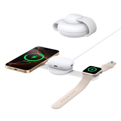 Anker Wireless Fast Charging Mobile Device Charger White B25M8H21