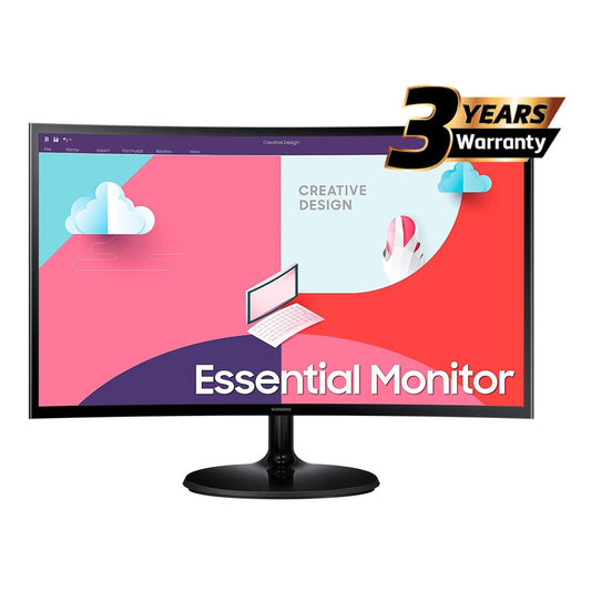 Samsung 24" (C360) Full-HD, VA Curved Monitor (S24C360EAMXZN)