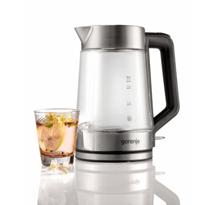 Gorenje Water kettel 1.7 Liter 2150 Watt Glass (K17GED)