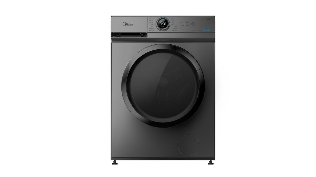 Midea Washing Machine, 8 KG ,1400 rpm - (MF100W80B/TT)