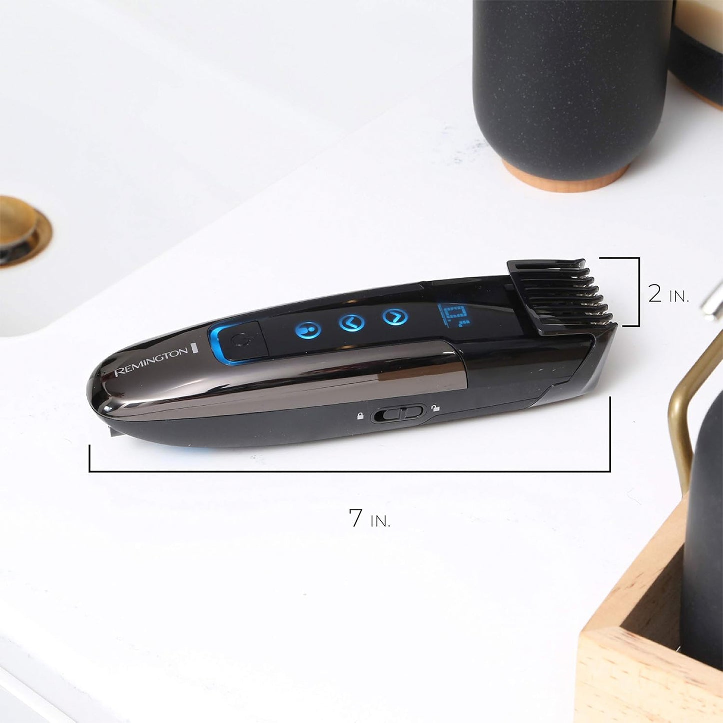 Remington MB4700 Smart Beard Trimmer with Memory Settings and Digital Touch Screen (MB4700)