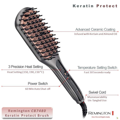 Remington Keratin Protect Straightening Brush