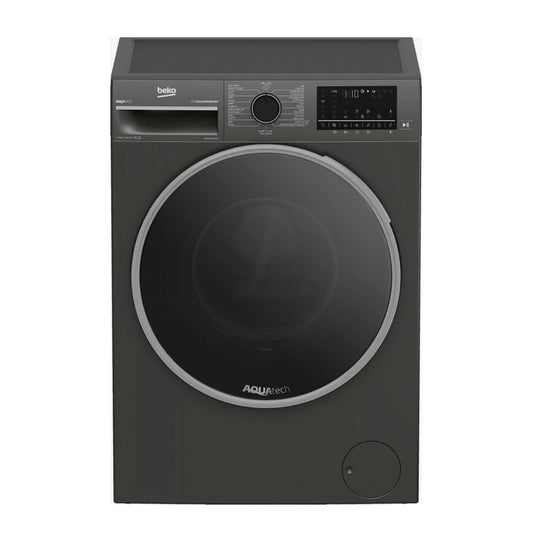 Beko Washing Machine 1400 RPM 9 kg Manhattan Gray Inverter A+++ (B5WFT091400MG)
