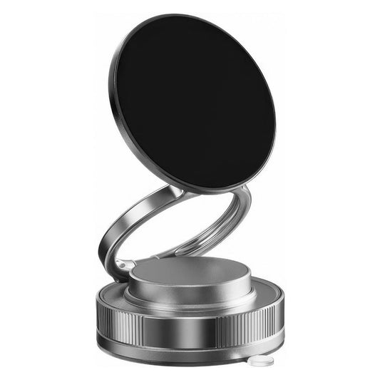 NEW Vacuum Magnetic Phone Stand Compatible, 360° Foldable Multi-Angle Adjustable Mount for Car, Bathroom, and All Smartphones