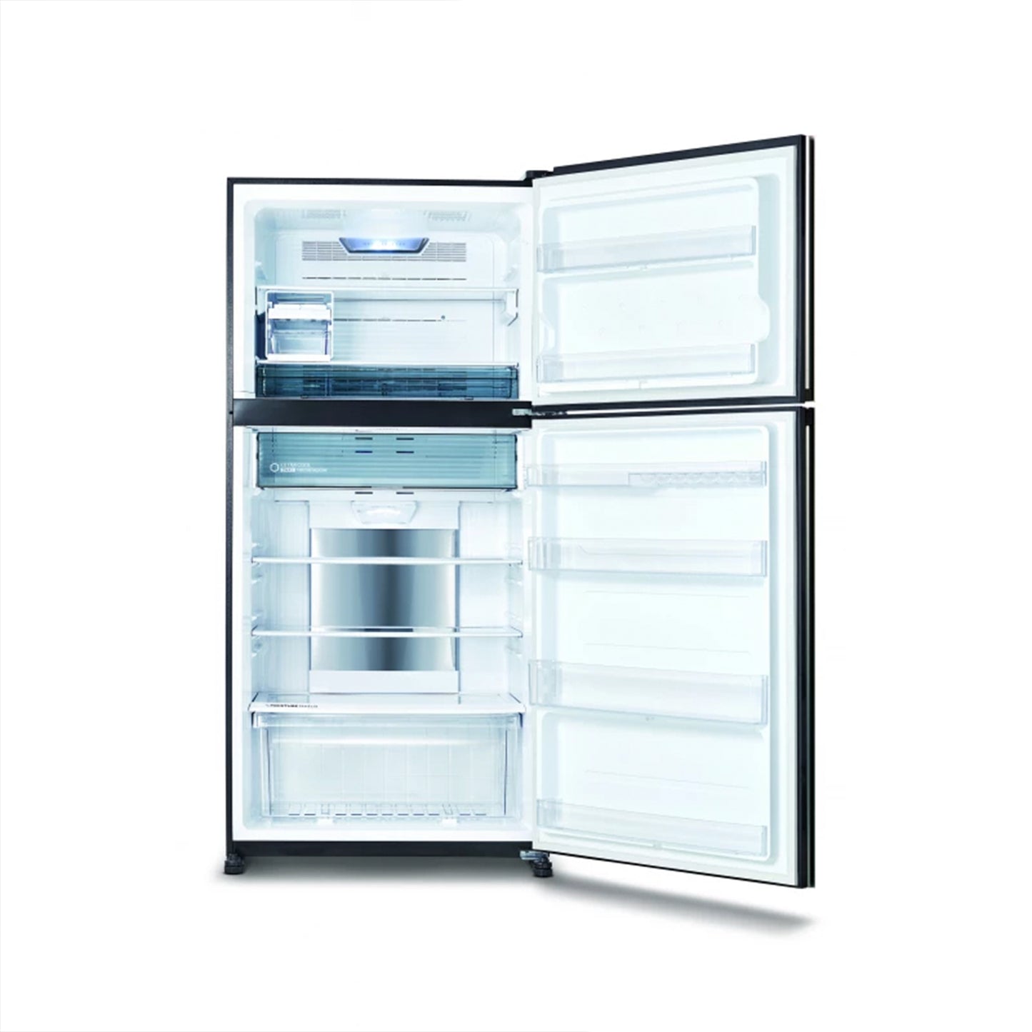 SHARP J-Tech Inverter Refrigerator 637 L Glass Dark Silver (SJ-GT820G-DS1)