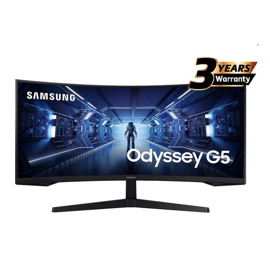 SAMSUNG 34" Odyssey G5 UWQHD (LC34G55TWWMXZN)