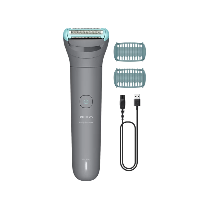 Philips Body Groomer 3000, Triple Protect Shave System, 80 Min Run Time, Showerproof, BG3480/15
