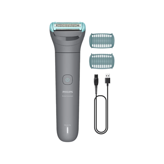 Philips Body Groomer 3000, Triple Protect Shave System, 80 Min Run Time, Showerproof, BG3480/15