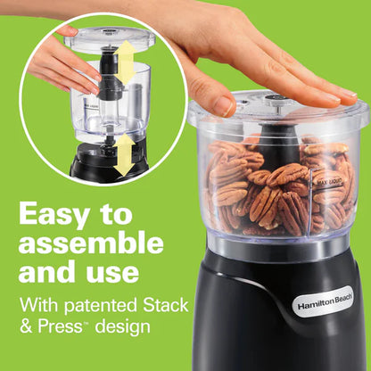 Hamilton Beach Stack & Press™ Food Chopper - 710ml