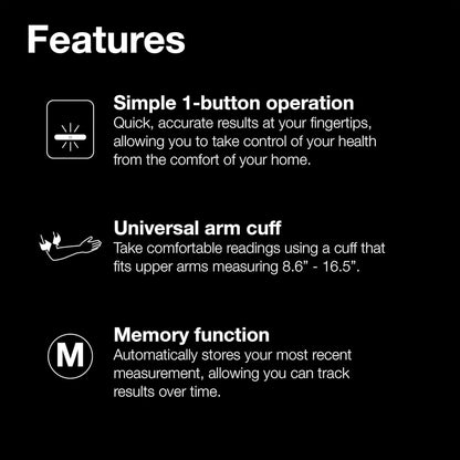 Braun ExactFit 1 Upper Arm Digital Blood Pressure Monitor (BUA5000EUV1)