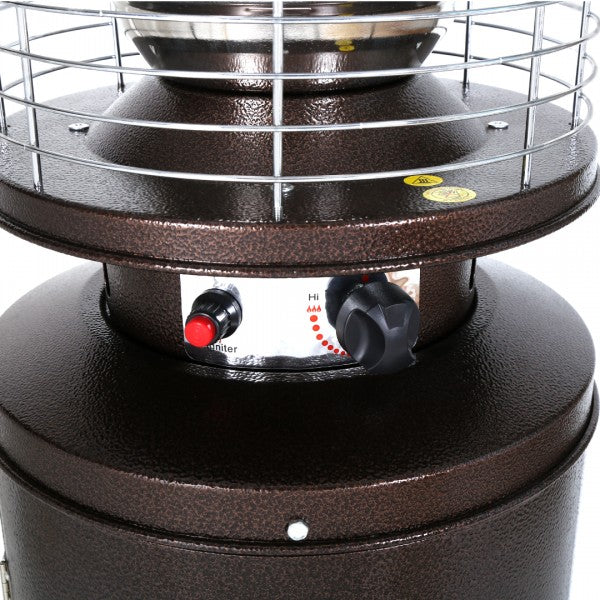 Samix Outdoor Garden Gas Heater (Brown)