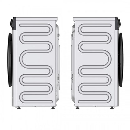 Samix fully automatic washing machine, 10 kg, silver color SNK-WM10KGS