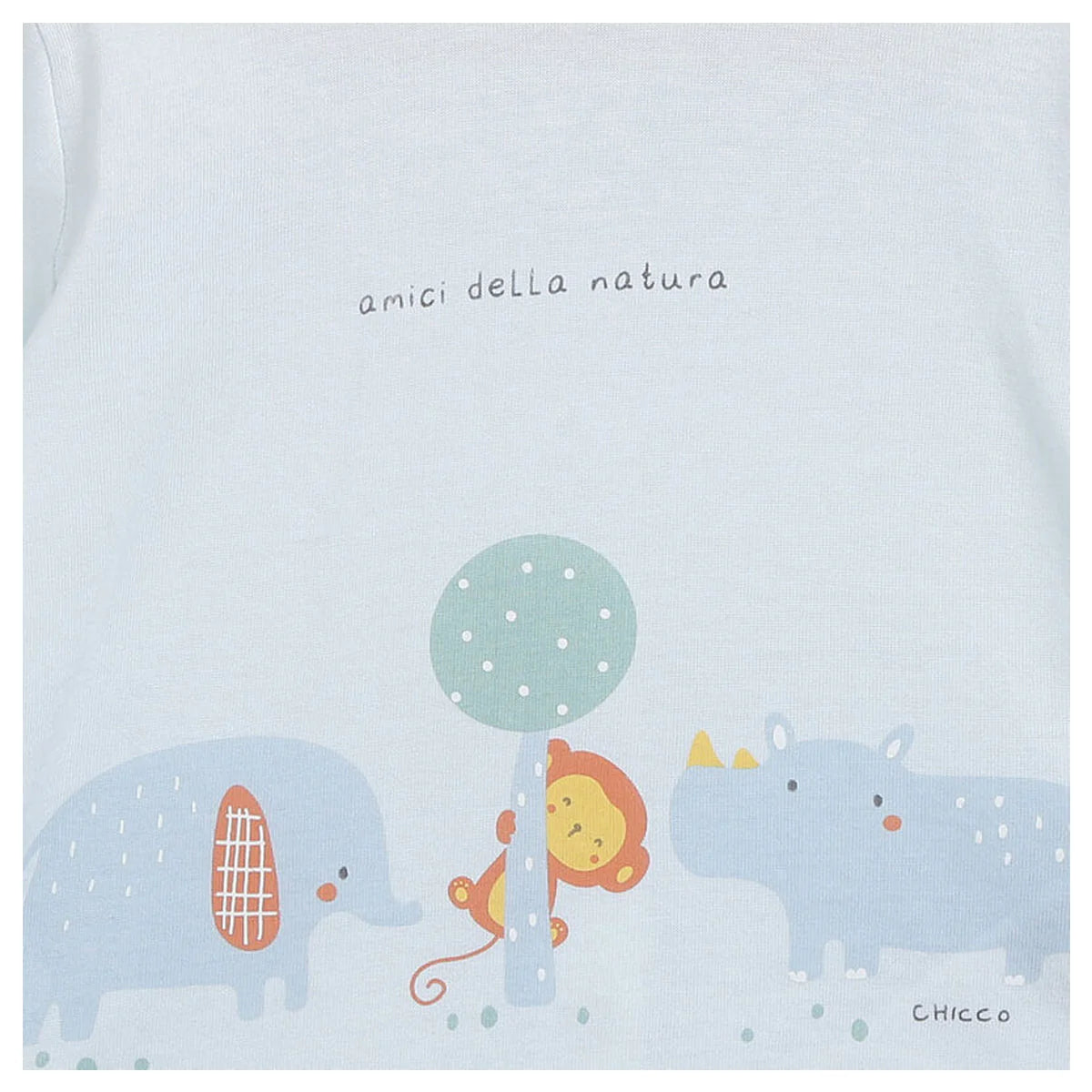 Chicco Printed Long-sleeve 2Pcs Set Blue