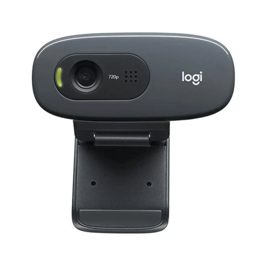 Logitech C270 HD Webcam Built-in Mic, USB 2.0 (960-001063)