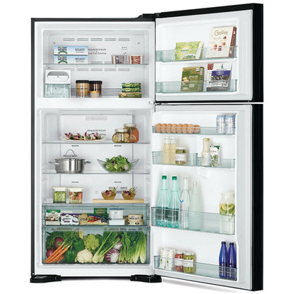 Hitachi refrigerator black (HRTN8565DF-BBK)