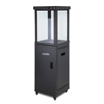 Samix Outdoor Patio Gas Heater Black