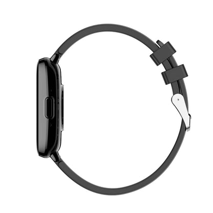 WiWU Smart Watch SW09, Waterproof: 1ATM, Screen Size Large 1.83" HD, Black with Extra Dark Blue Strap