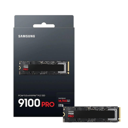 Samsung 9100 PRO 1TB PCIe 5.0 NVMe M.2 SSD-Sequential Read/Write (MZ-VAP1T0B/AM)