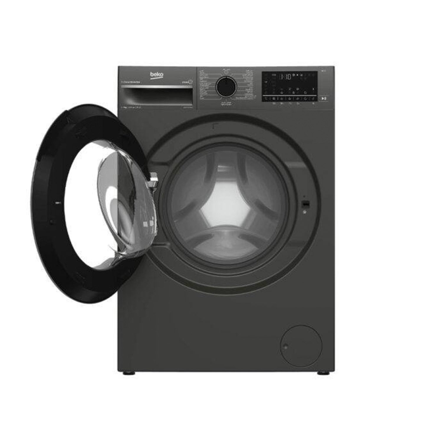 Beko Washing Machine 1200 RPM 7 kg Gray Inverter A+++ (BM1WFU37200BS)