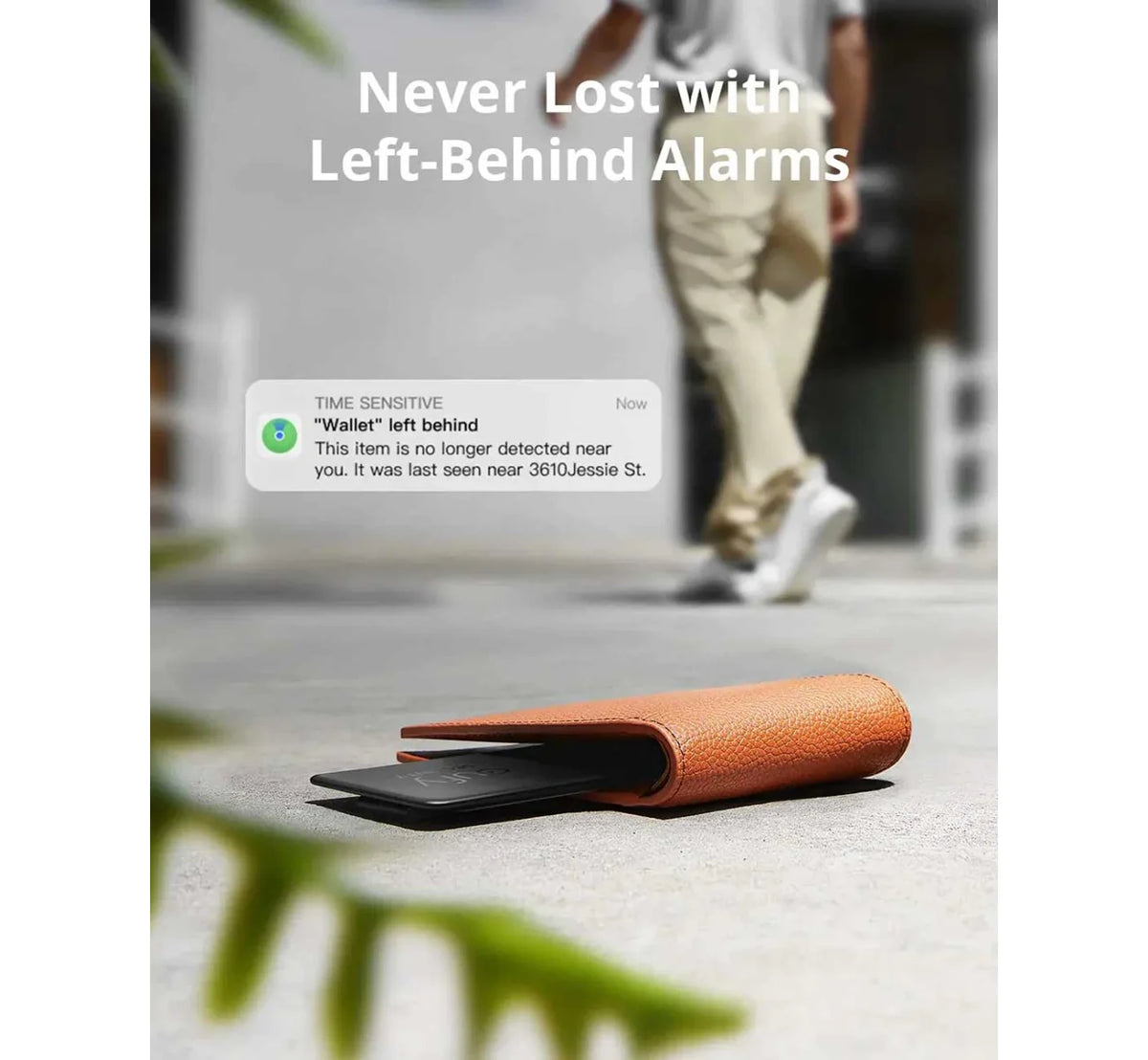 eufy SmartTrack Card Bluetooth Tracker for Apple Find My App - T87B2011