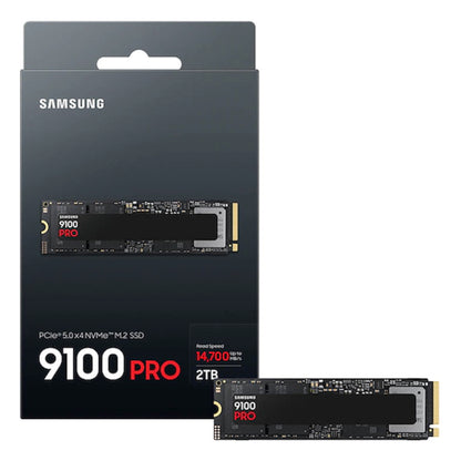 Samsung 9100 PRO 2TB PCIe 5.0 NVMe M.2 SSD-Sequential Read/Write (MZ-VAP2T0B/AM)