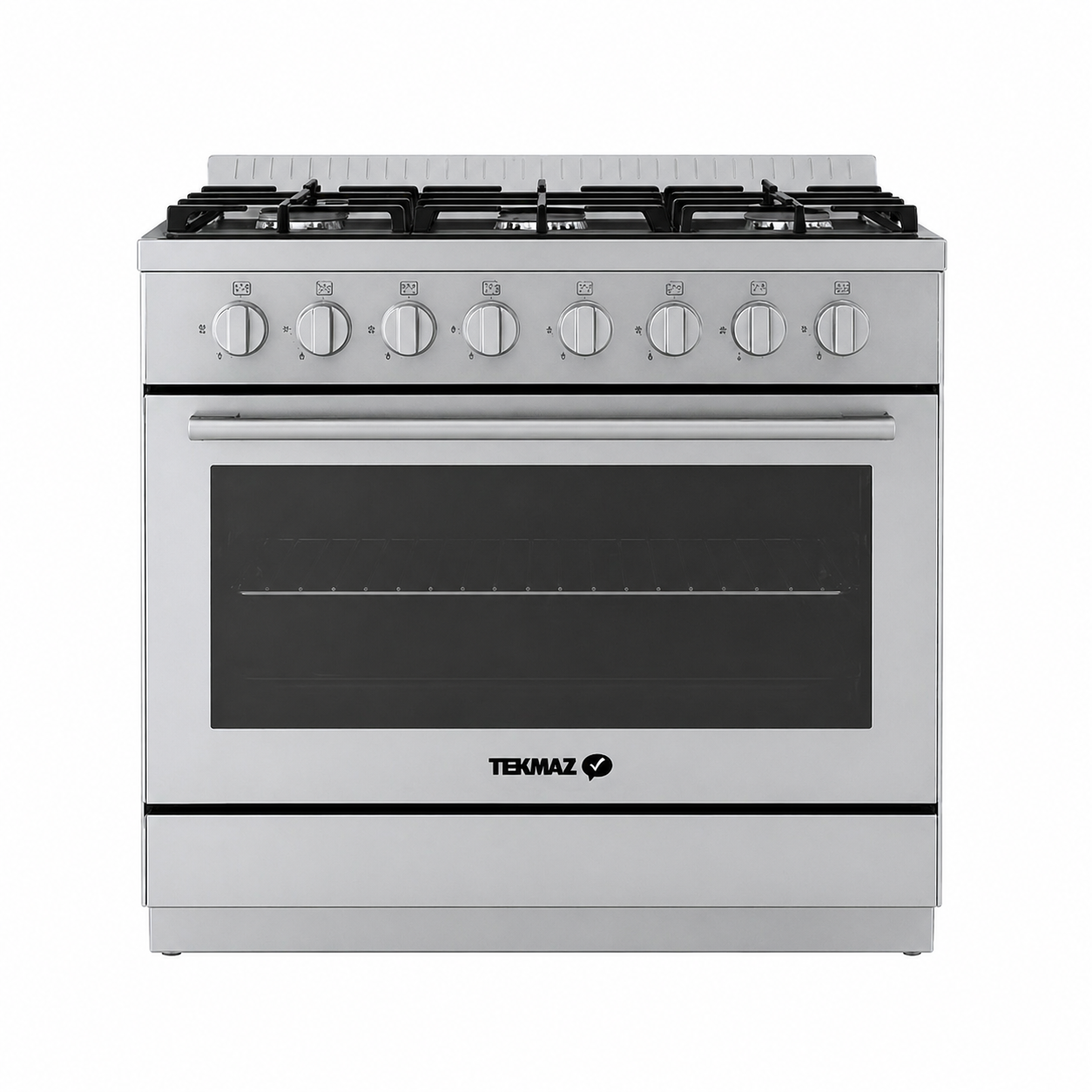 TEKMAZ Gas Oven – (90×60 cm, Stainless Steel)