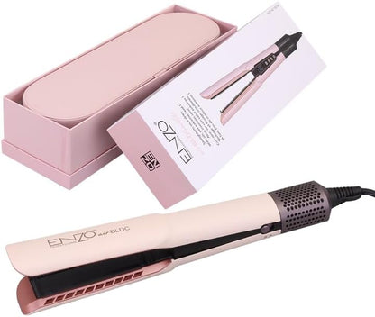 ENZO EN-5008 High-Speed Hot Air Straightener – 4-in-1 Blow Dryer, Styler, Straightener & Volumizer with Ionic Technology for Smooth, Frizz-Free Hair - Intl Version