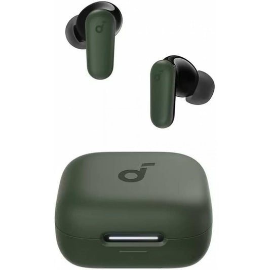 Soundcore By Anker R50i NC True Wireless Earbuds 10mm Drivers with Big Bass, Bluetooth 5.3, 45H Playtime, IP54, AI Clear Calls with 4 Mics, 22 Preset EQs via App - Green - 18 Month Warranty