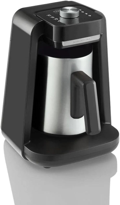 Arzum Okka Rich Spin Pro Turkish Coffee Maker OK0026 Silver