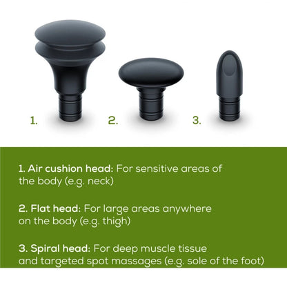 Beurer MG79 Deep Tissue Percussion Massager, Dual Head Vibrating Massage for Neck, Back &amp; Shoulders, Relieves Muscle Tension &amp; Stiffness, Ergonomic Design