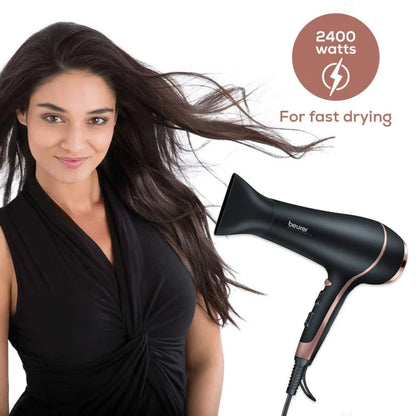 Beurer Hair Dryer HC 30 Compact and Powerful Hair Dryer for Daily Use