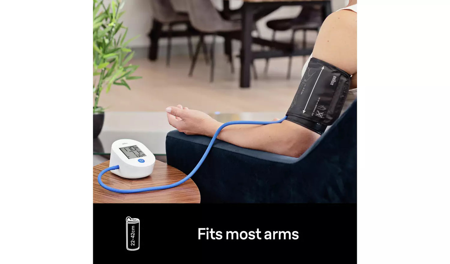Braun ExactFit 1E Upper Arm Blood Pressure Monitor