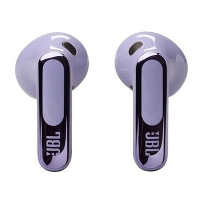 JBL LIVE FLEX 3 True wireless noise-cancelling earbuds with open-stick design and 50 hours total playback plus wireless charging, Purple