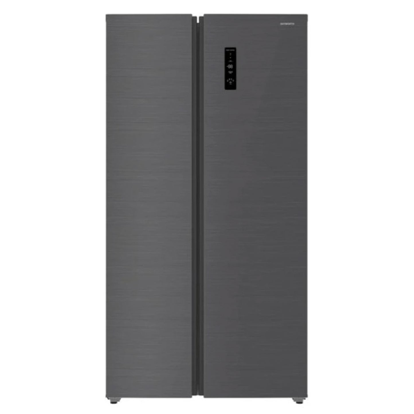Skyworth 541L Side-by-Side Refrigerator, No Frost, A++ Gray Inox (SBS-558WPED)