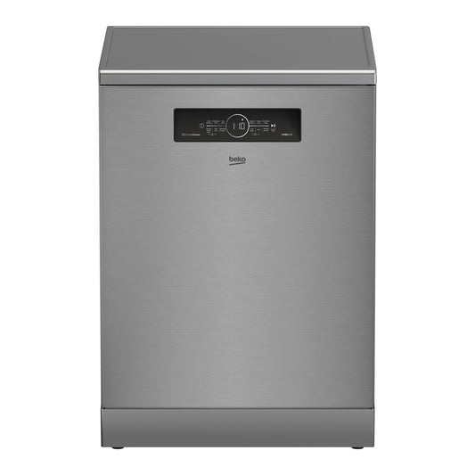 Beko Dishwasher 14 Programs 6 Spray 3 Baskets Inverter Motor Inox A+++ (BDFN39410XC)