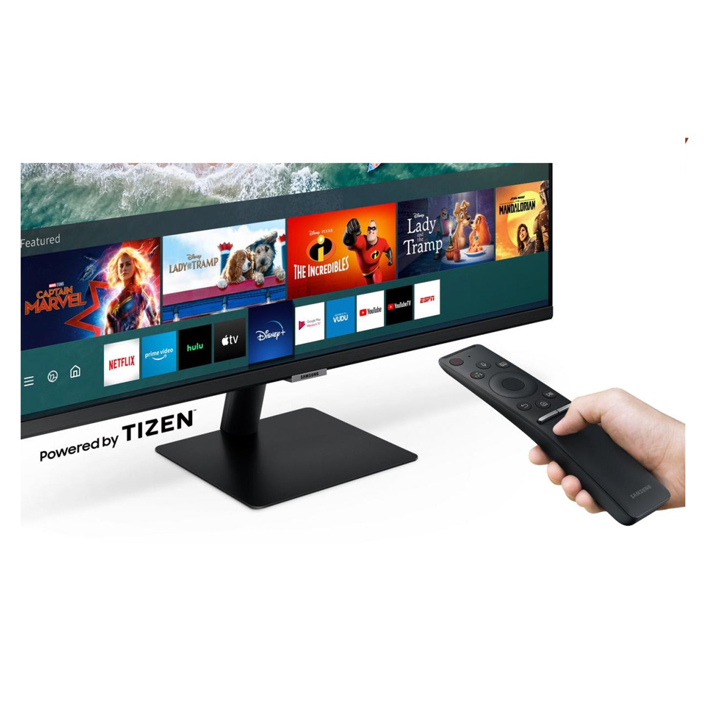 Samsung M7 2025 (FM702) Smart AI 43" 4K UHD Smart Flat Monitor (LS43FM702UMXUE)