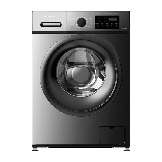 Skyworth 9KG Front Load Washing Machine - 1400RPM -12 Programs A+++ Grey(F90433NB)