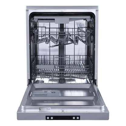 Gorenje GS643E10SME Freestanding Dishwasher – 14 Place Settings, 6 Programs, Half Load Function, Stainless Steel Tub, Silver Finish