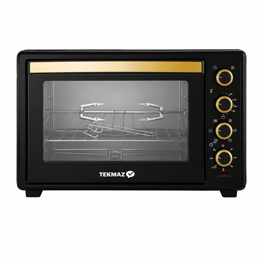 TEKMAZ Electric Oven – (48L, 2000W, Black)