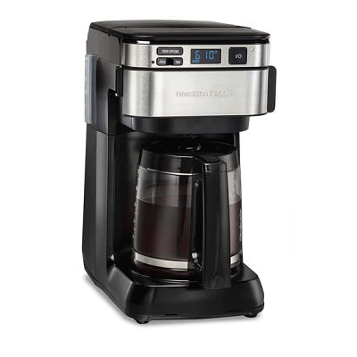 HAMILTON Beach Front Fill 12 Cup Programmable Coffee Maker 950 Watt 1.7 Liter 46310-ME