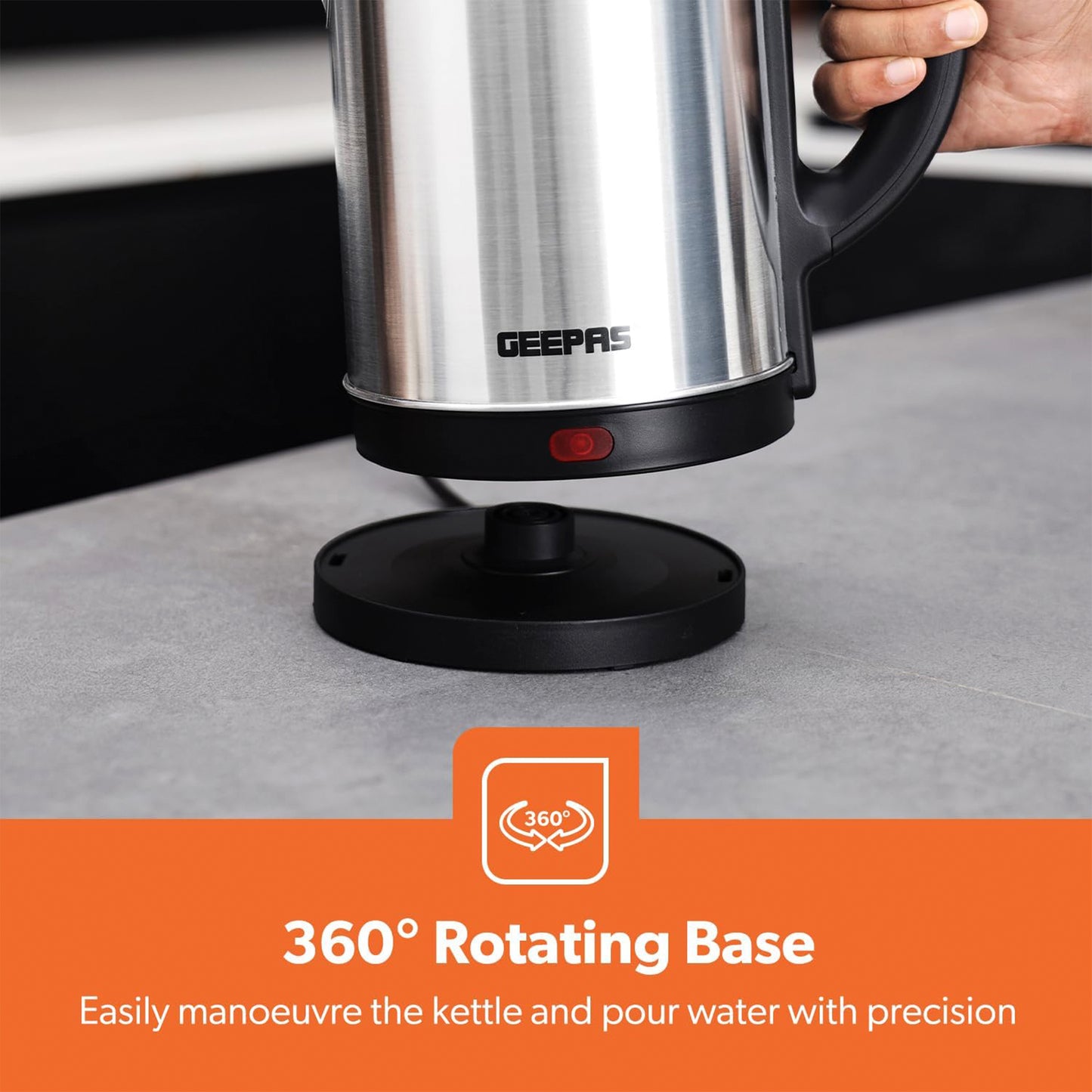 Geepas Electric Kettle 1.8L (GK5466)