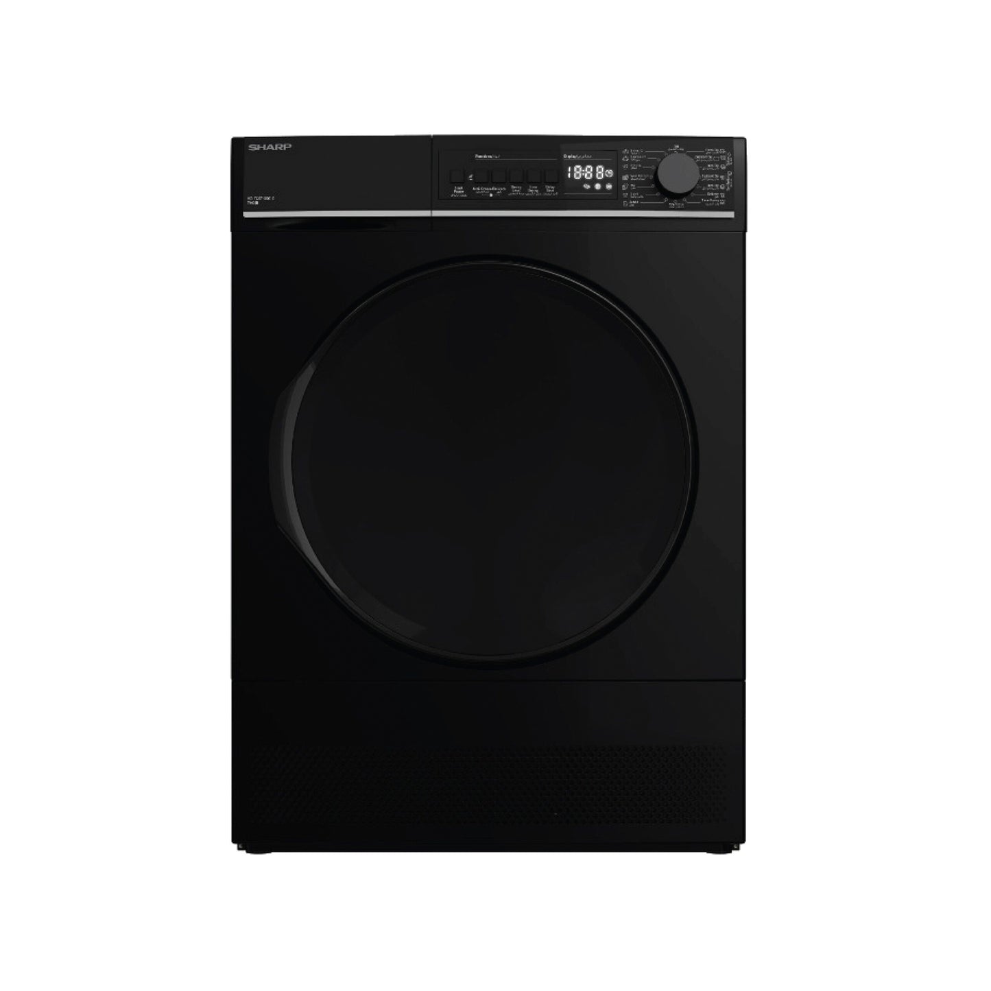 SHARP Dryer 9 KG Condensor Black