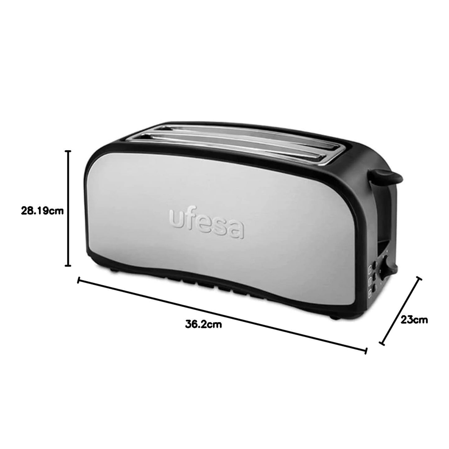 UFESA Toaster 2 Slice 1400W (TT7975)