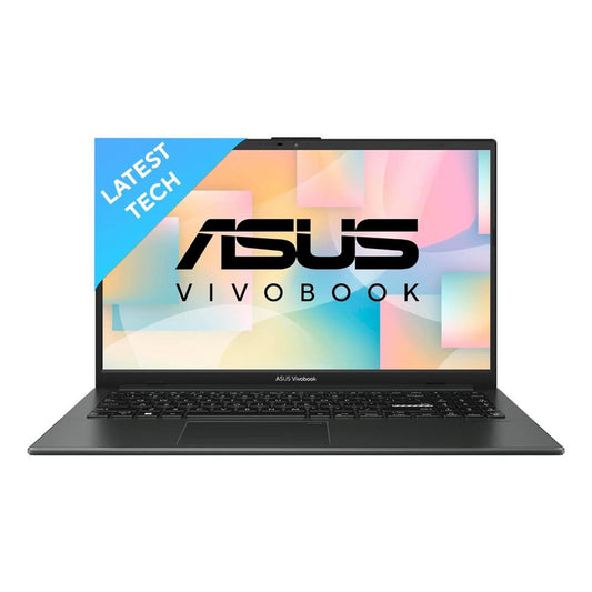 NEW Laptop ASUS Vivobook Go 15 | Intel® Core™ i3-N305 Processor, 512GB SSD, 15.6-inch FHD (1920 x 1080) IPS-level Panel - Mixed Black (E1504GA-BQ509)