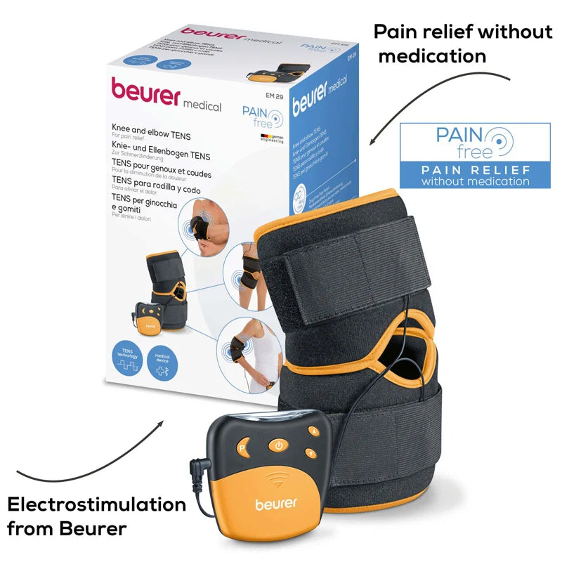 Beurer TENS Device for Knee & Elbow Pain Relief EM 29