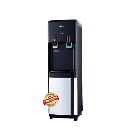 Tekmaz Stand Water Dispenser, Silver & Black